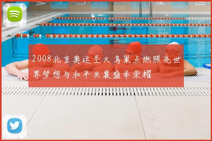 2008北京奥运圣火鸟巢点燃照亮世界梦想与和平共襄盛举荣耀